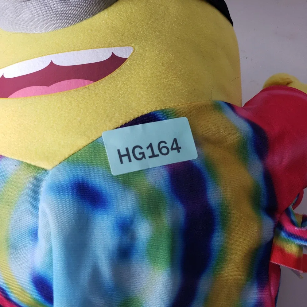 Stuart Minion Tie Dye Peace Plush‎ 15